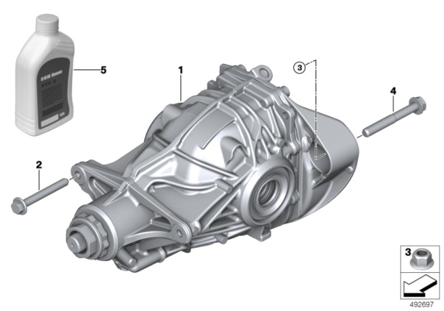 2019 BMW Z4 REAR-AXLE-DRIVE Diagram for 33108698996