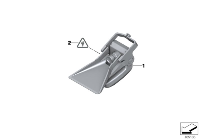 2014 BMW 640i Kafas Camera Diagram