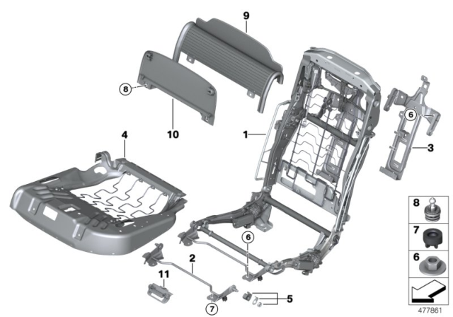 2020 BMW 740i xDrive SLOT COVER Diagram for 52209459174