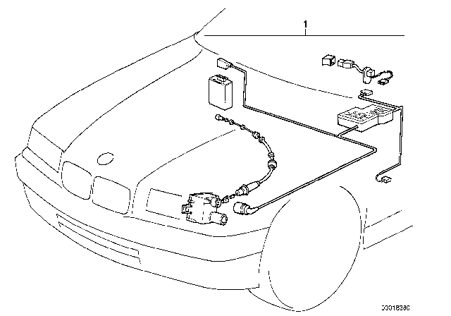 1998 BMW 318ti Cruise Control Kit Diagram