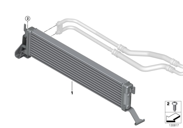 2005 BMW X5 Engine Oil Cooler Diagram