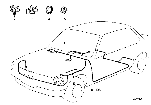1986 BMW 325e Wiring ABS Diagram