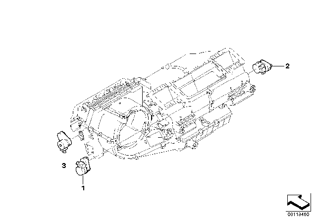 2006 BMW Z4 Actuator Drive, Heating Diagram 2