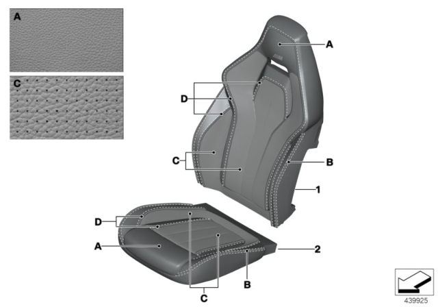 2016 BMW X5 M Individual Cover, M Multifunction Seat, Climate Diagram