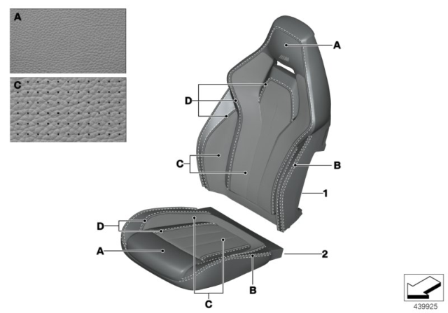 2019 BMW X6 M Individual Cover, M Multifunction Seat, Climate Diagram