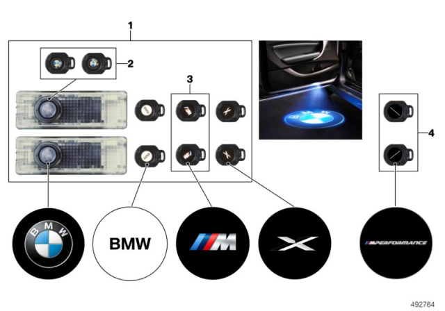 2009 BMW 128i Accessories And Retrofittings Diagram