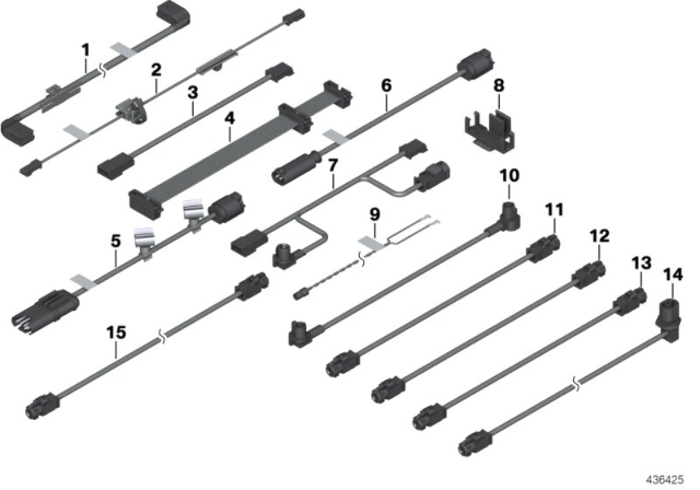 2013 BMW 128i Various Additional Wiring Sets Diagram 2