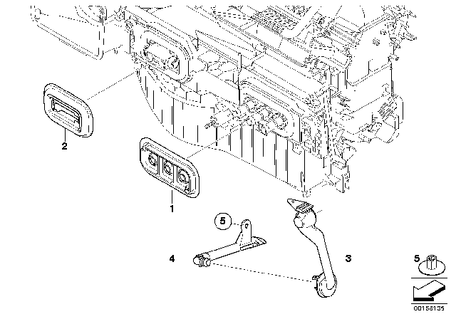 2011 BMW X5 Diverse Small Parts Diagram