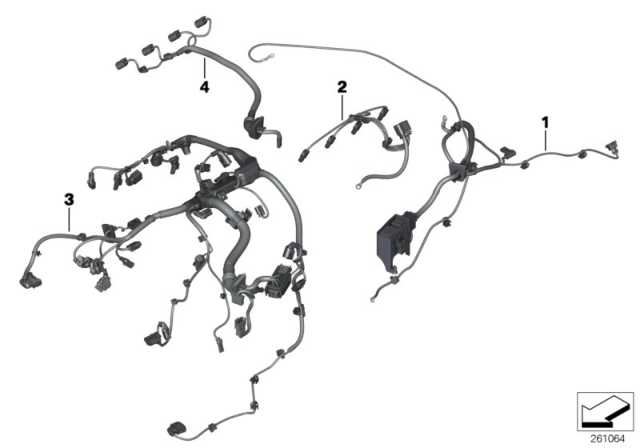 2015 BMW 328d xDrive Engine Wiring Harness Diagram