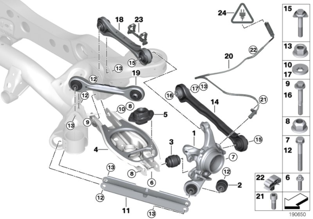 2009 BMW 335i xDrive Cable Clip Diagram for 34356767984