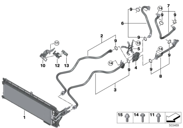 2020 BMW X3 LOWER SHELL FOR MOUNT Diagram for 17228699975