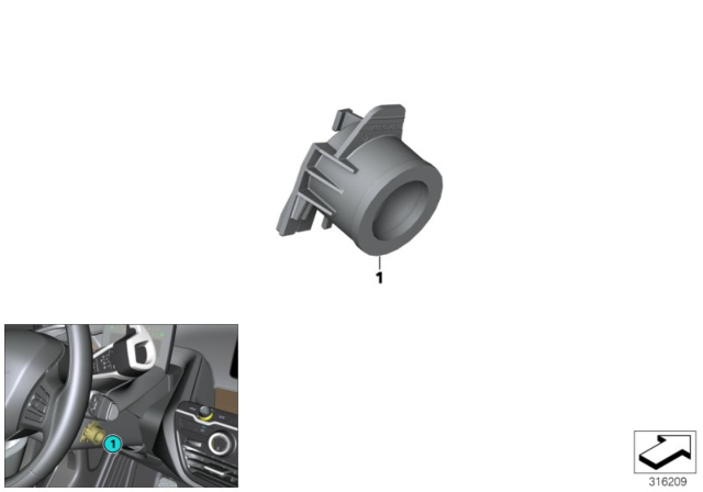 2018 BMW i3s Emergency Starting Coil Diagram