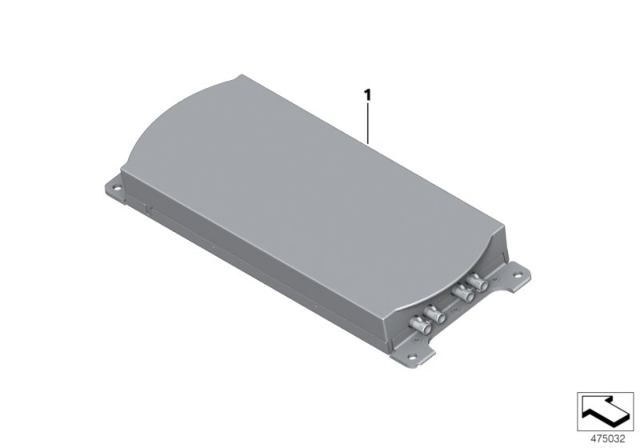 2009 BMW X5 Combox Next Generation Diagram