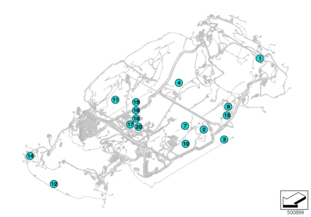 2020 BMW X6 Plug Connection Diagram 19