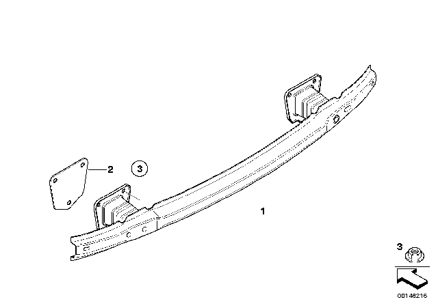 2010 BMW 328i xDrive Carrier, Rear Diagram