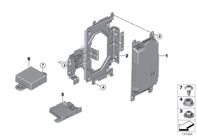 2010 BMW 135i Combox Diagram