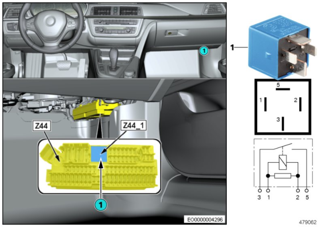 2017 BMW Alpina B7 Relay, Terminal Diagram 2