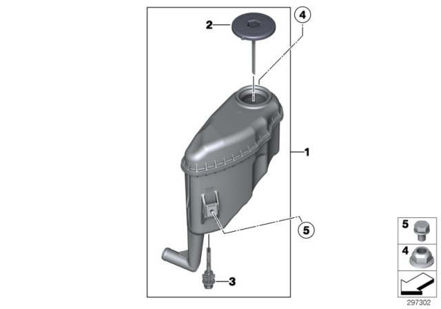 2014 BMW 650i Oil Carrier / Single Parts Diagram