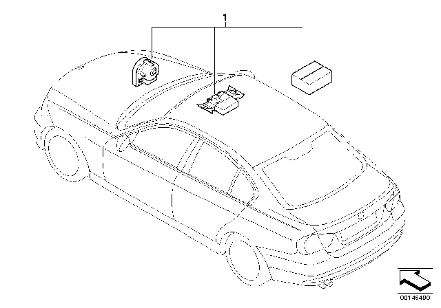 2008 BMW 328xi Installation Kit Alarm System Diagram
