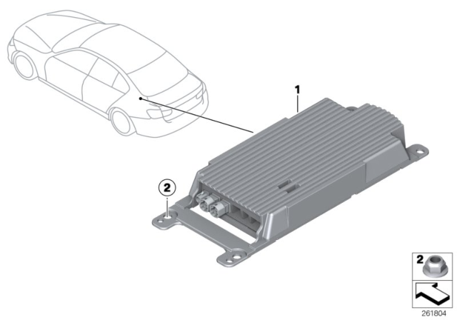 2014 BMW 328i xDrive Combox Media Diagram