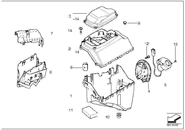 2008 BMW X3 Support Diagram for 12901744591