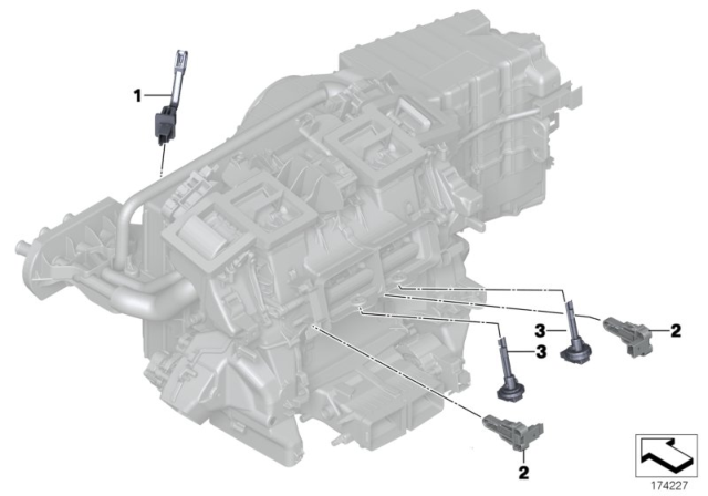 2013 BMW 640i Temperature Sensor Diagram