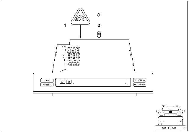 2003 BMW 525i Radio BMW Diagram 2