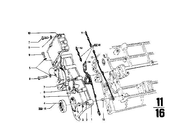 1970 BMW 2002 Wheel Casing Diagram