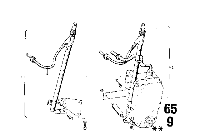 1975 BMW 3.0Si Antenna Diagram