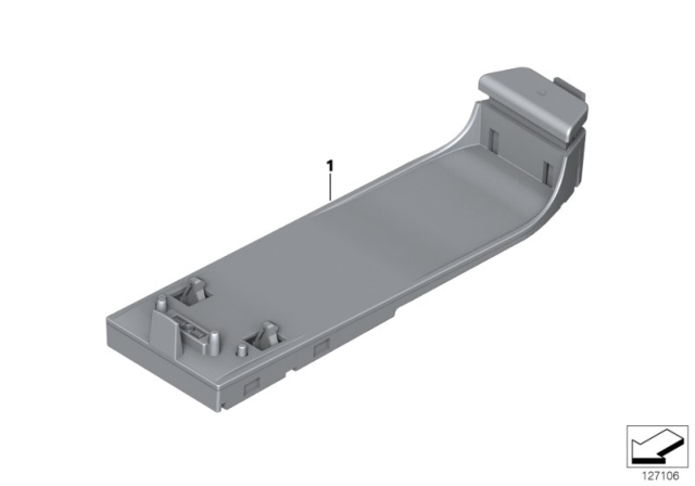 2010 BMW 328i Eject Box, Mobile Telephone Diagram