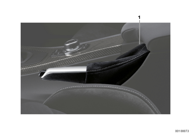 2011 BMW 135i Coupe(E82) BMW Performance Handbrake Grip Diagram