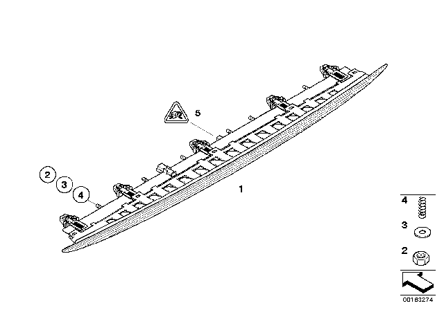 2010 BMW 650i Third Brake Light Diagram