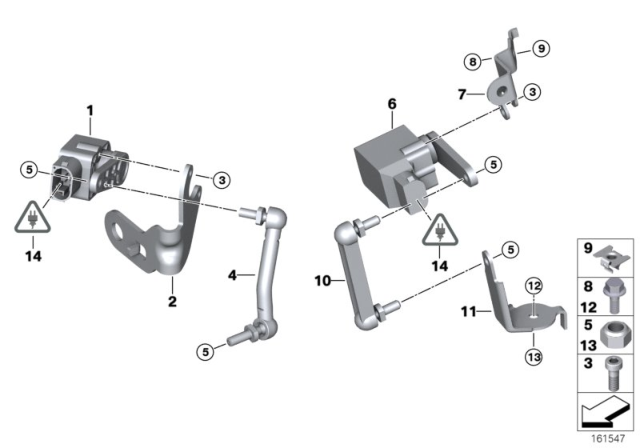 2009 BMW M3 Regulating Rod Diagram for 37142283867