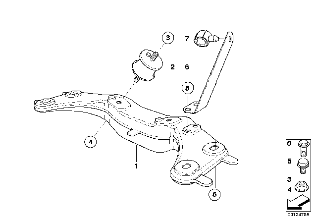 2003 BMW Alpina V8 Roadster Transmission Suspension Diagram