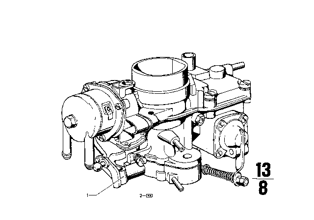 1971 BMW 2002 Carburetor Pdsi Diagram 2