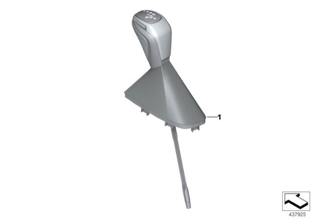 2017 BMW X1 Gear Selector Switch Diagram