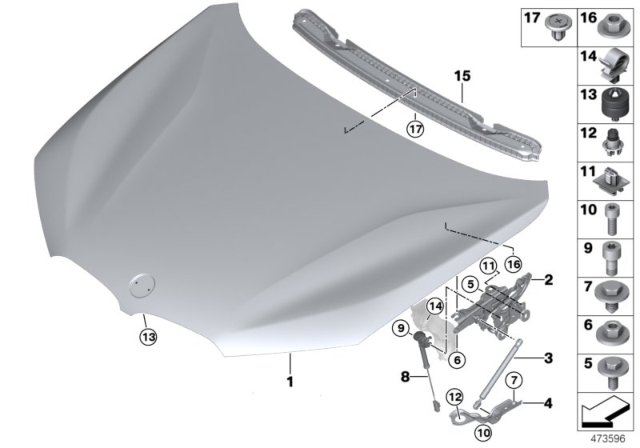 2017 BMW X1 Nozzle Chain, Windscreen Washer System Diagram for 61667350651