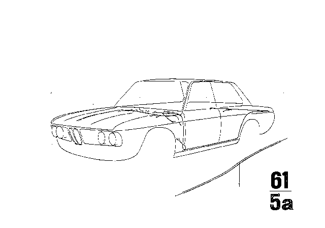 1970 BMW 2800 Wiring Harness Diagram 3