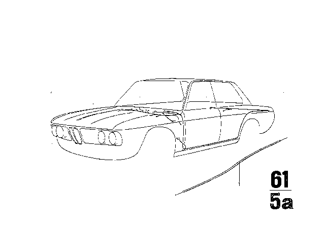 1972 BMW Bavaria Wiring Harness Diagram 6