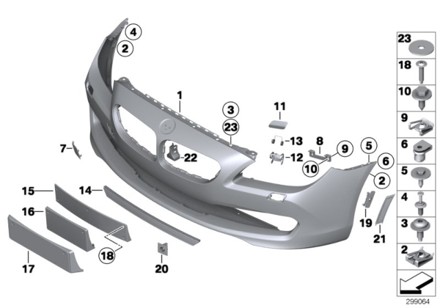 2012 BMW 650i xDrive Trim Panel, Front Diagram