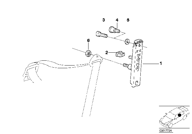 2002 BMW Z3 Safety Belt Adjuster Diagram