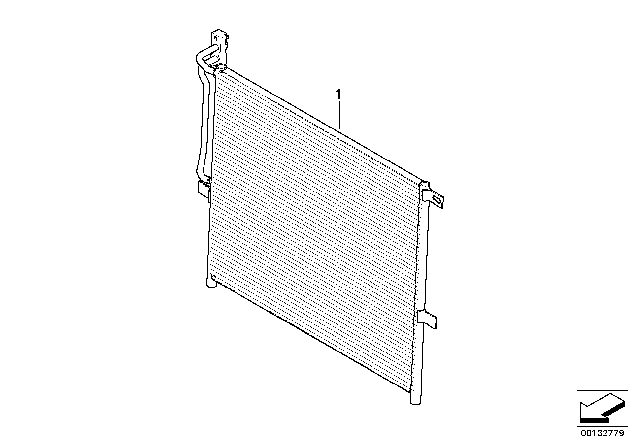 2006 BMW 330Ci Condenser, Air Conditioning Diagram