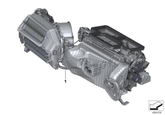 2020 BMW 330i Distributor Housing With Flaps Diagram