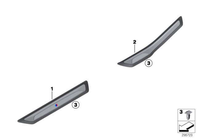 2012 BMW 328i Retrofit, M Cover, Entrance Diagram