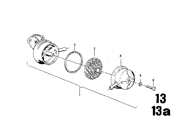 1971 BMW 3.0CS Fuel Pump Diagram 2