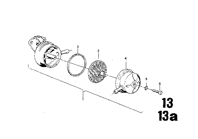 1971 BMW 2800CS Fuel Pump Diagram 2