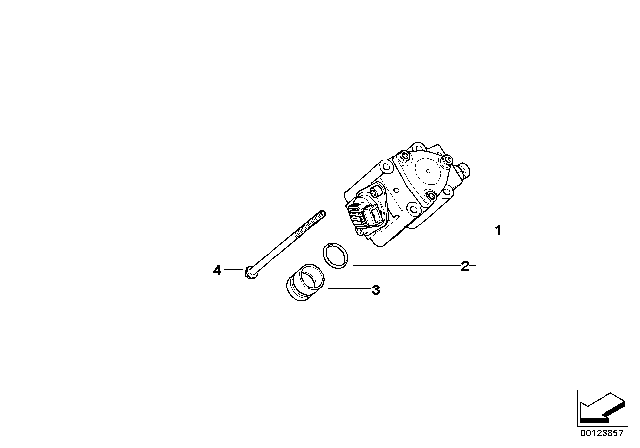 2006 BMW 760i Torx-Bolt With Washer Diagram for 07129904075