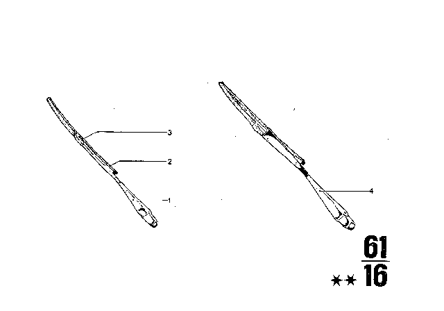 1974 BMW Bavaria Wipe System Diagram 2