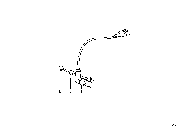 1988 BMW 735iL Pulse Generator Diagram 2