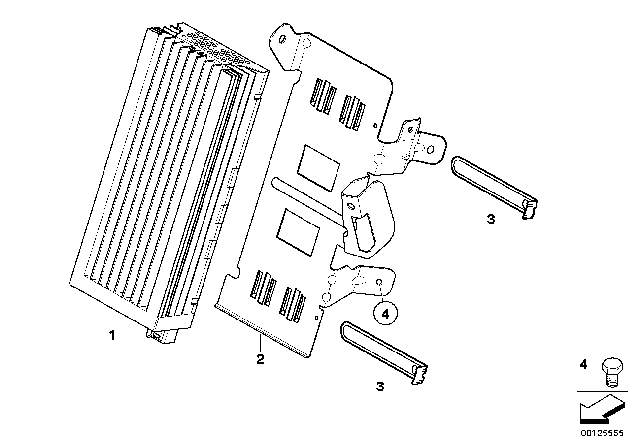 2004 BMW 530i Amplifier Diagram 1